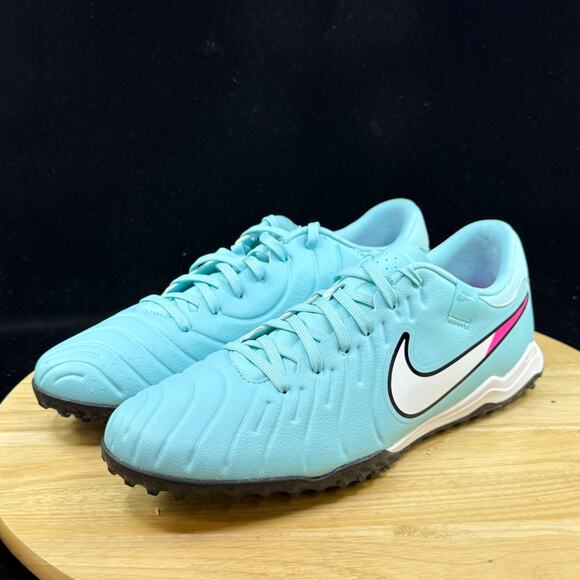 Nike Tiempo Legend 10 Pro Men’s Sz 10.5 Turf Soccer Cleats Copa Blue DV4342-401 - Picture 2 of 9